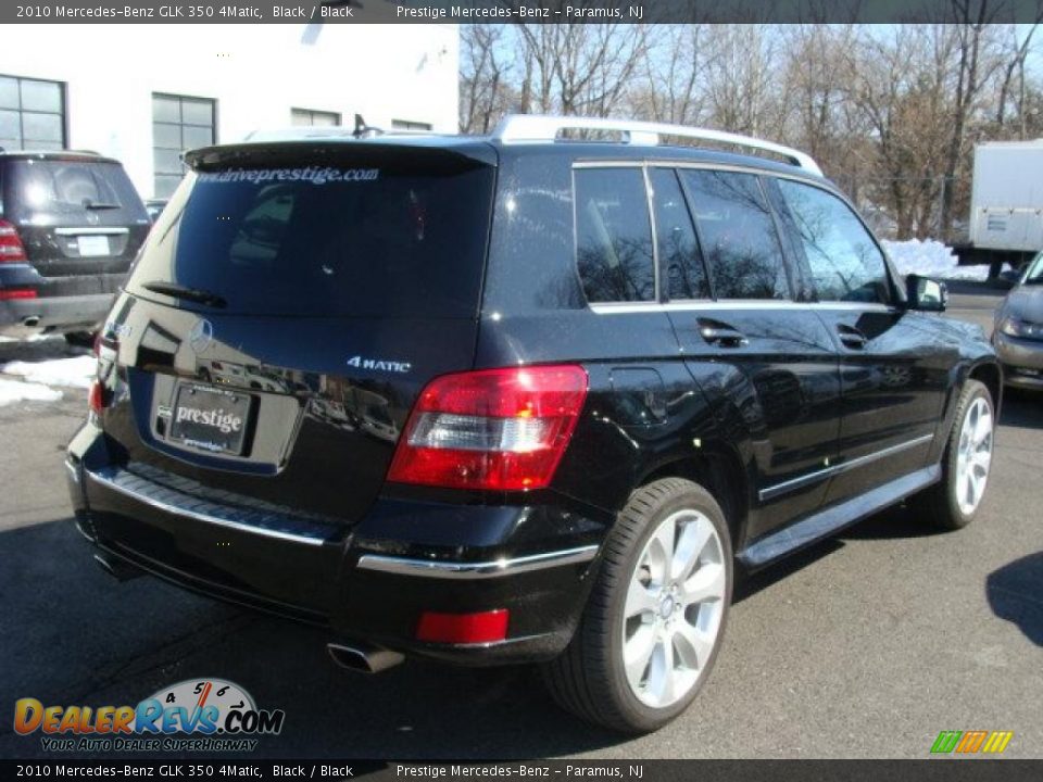 2010 Mercedes-Benz GLK 350 4Matic Black / Black Photo #4
