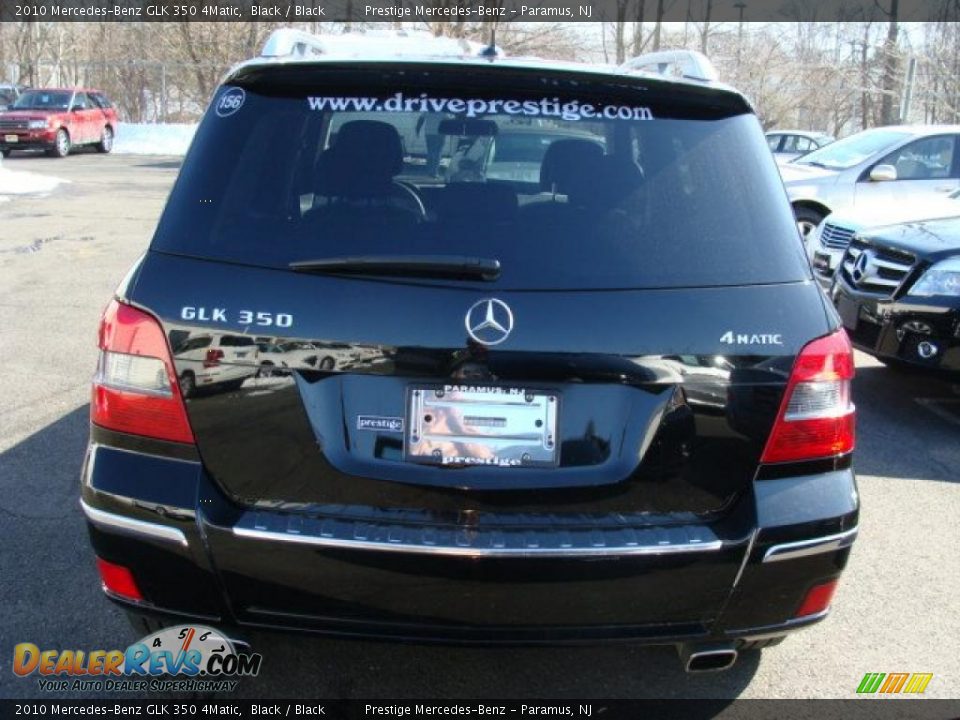 2010 Mercedes-Benz GLK 350 4Matic Black / Black Photo #5