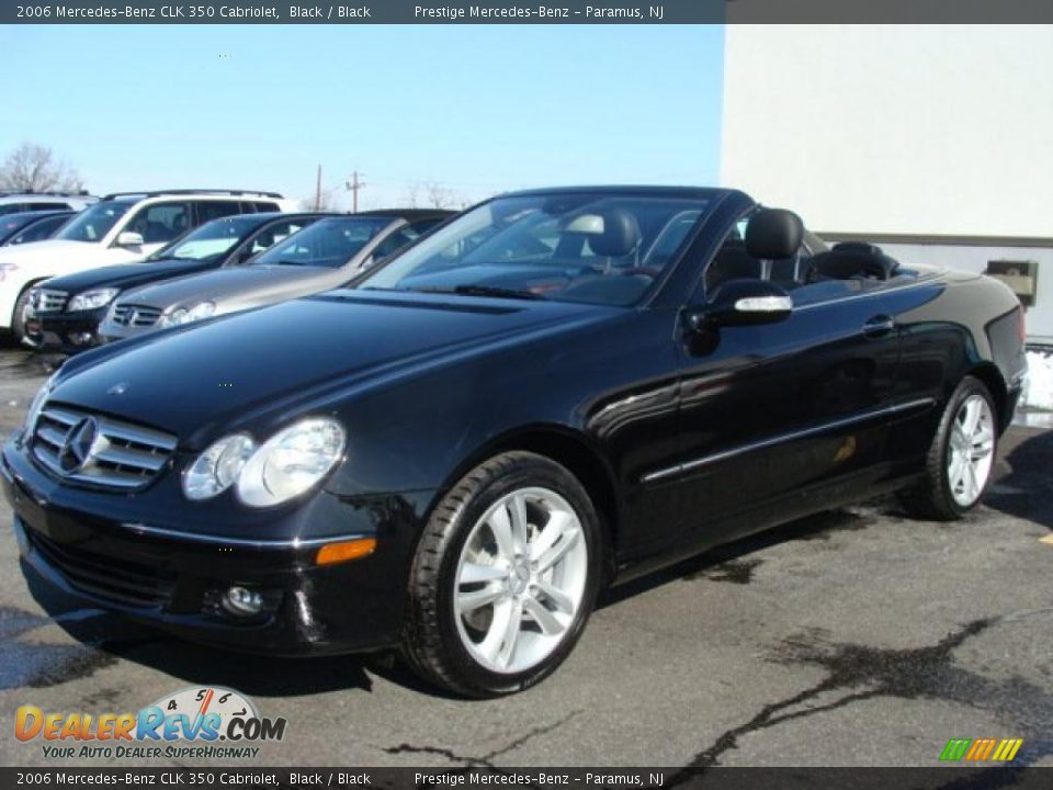 Mercedes benz clk350 convertible black #7