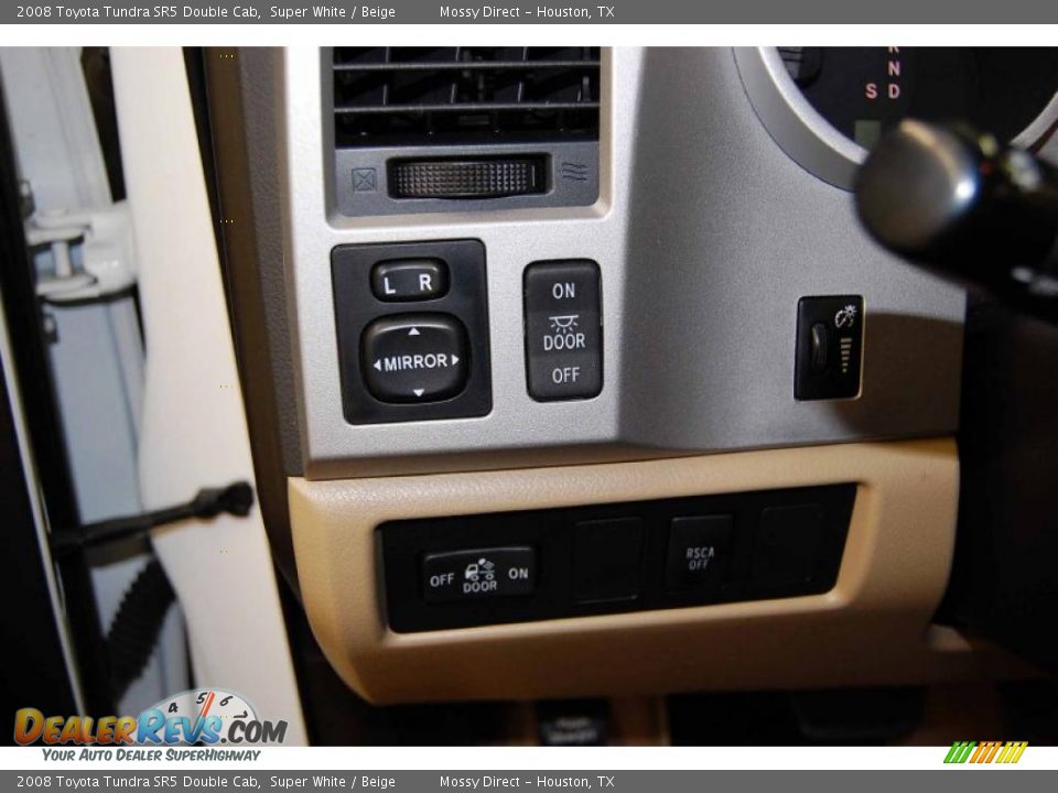 2008 Toyota Tundra SR5 Double Cab Super White / Beige Photo #24