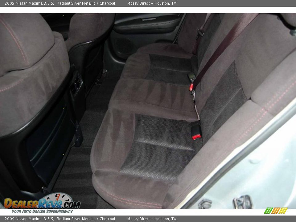 2009 Nissan Maxima 3.5 S Radiant Silver Metallic / Charcoal Photo #21