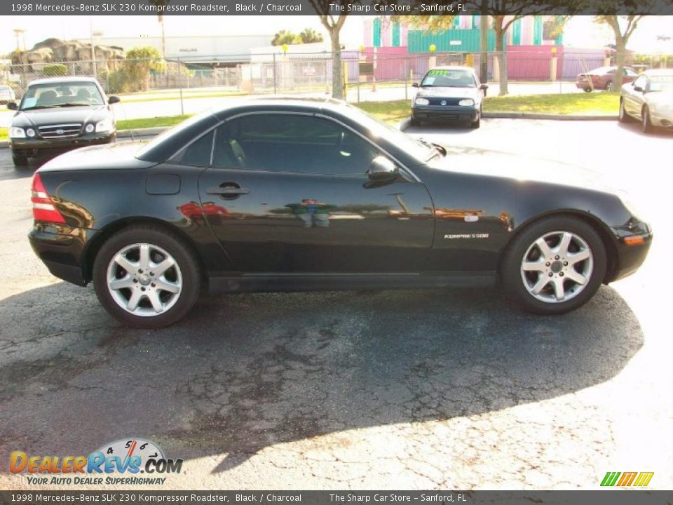 1998 Mercedes-Benz SLK 230 Kompressor Roadster Black / Charcoal Photo #5