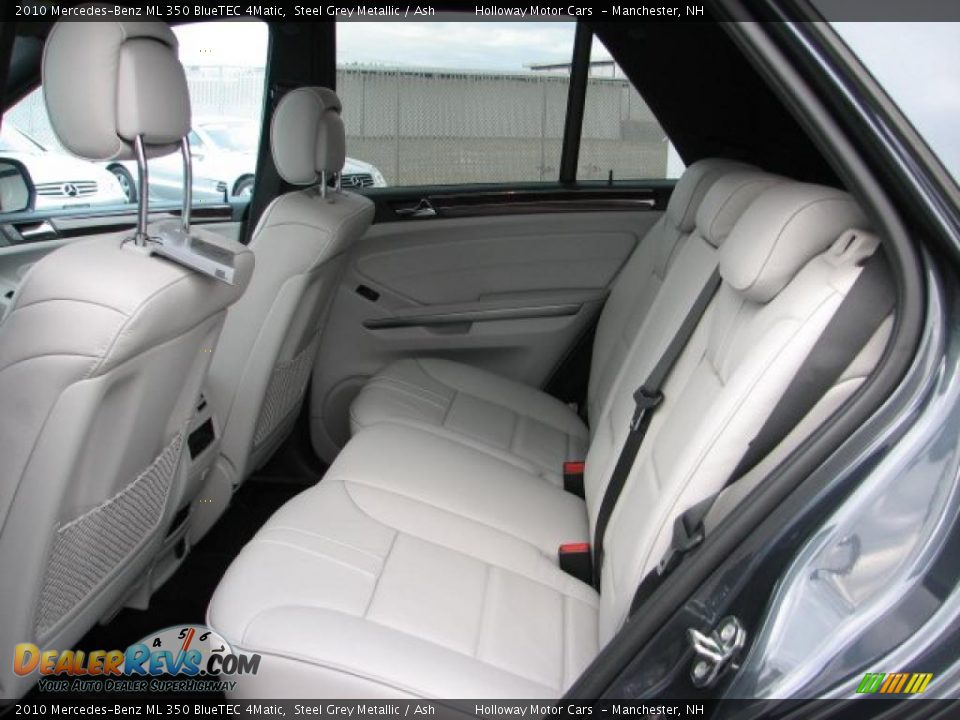 2010 Mercedes-Benz ML 350 BlueTEC 4Matic Steel Grey Metallic / Ash Photo #7