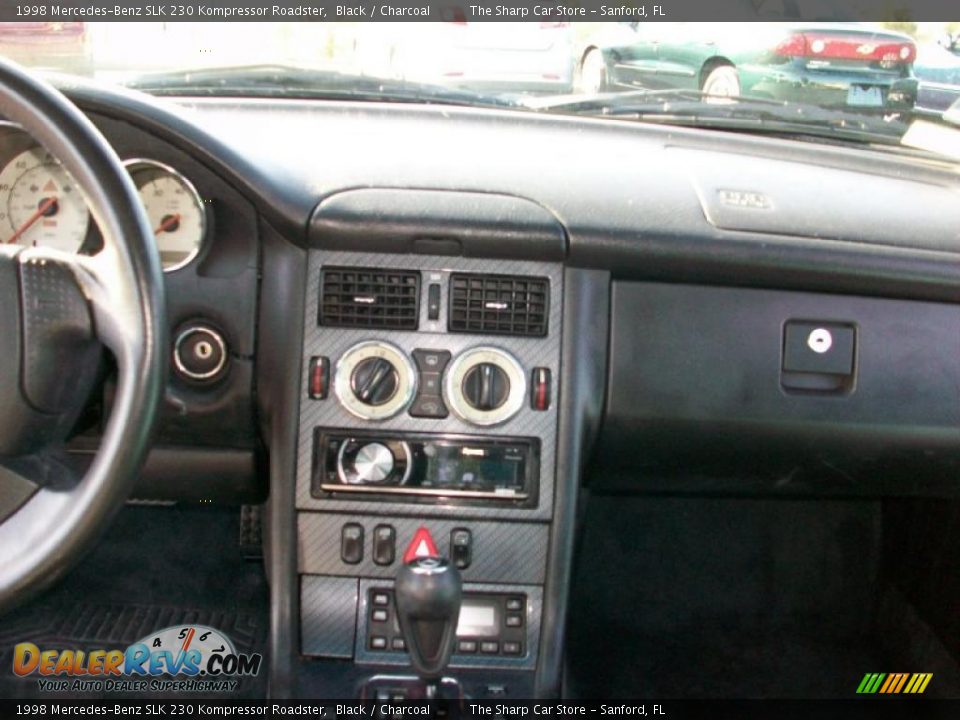 1998 Mercedes-Benz SLK 230 Kompressor Roadster Black / Charcoal Photo #13
