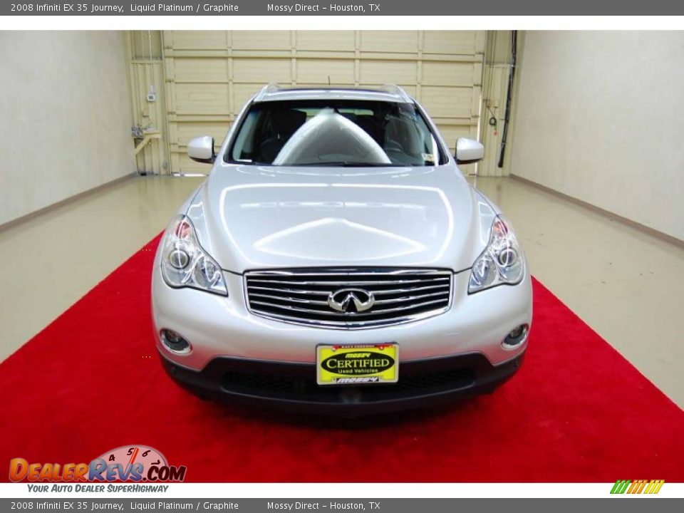 2008 Infiniti EX 35 Journey Liquid Platinum / Graphite Photo #2
