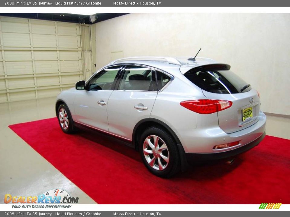 2008 Infiniti EX 35 Journey Liquid Platinum / Graphite Photo #4