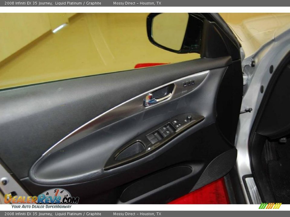 2008 Infiniti EX 35 Journey Liquid Platinum / Graphite Photo #15