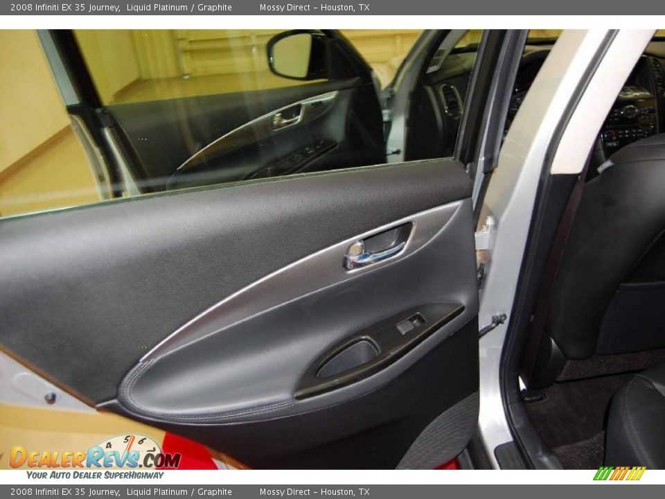 2008 Infiniti EX 35 Journey Liquid Platinum / Graphite Photo #20