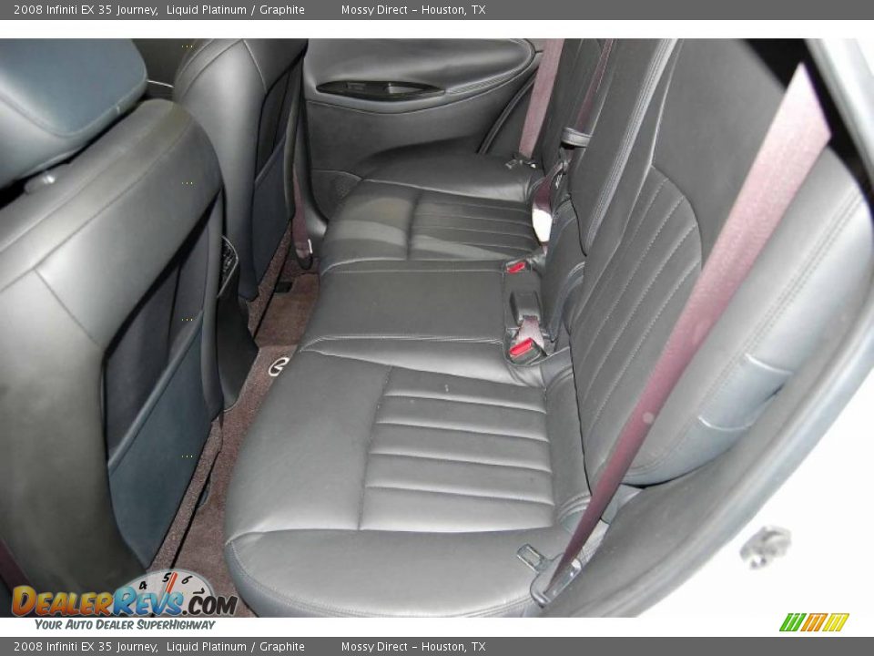 2008 Infiniti EX 35 Journey Liquid Platinum / Graphite Photo #21
