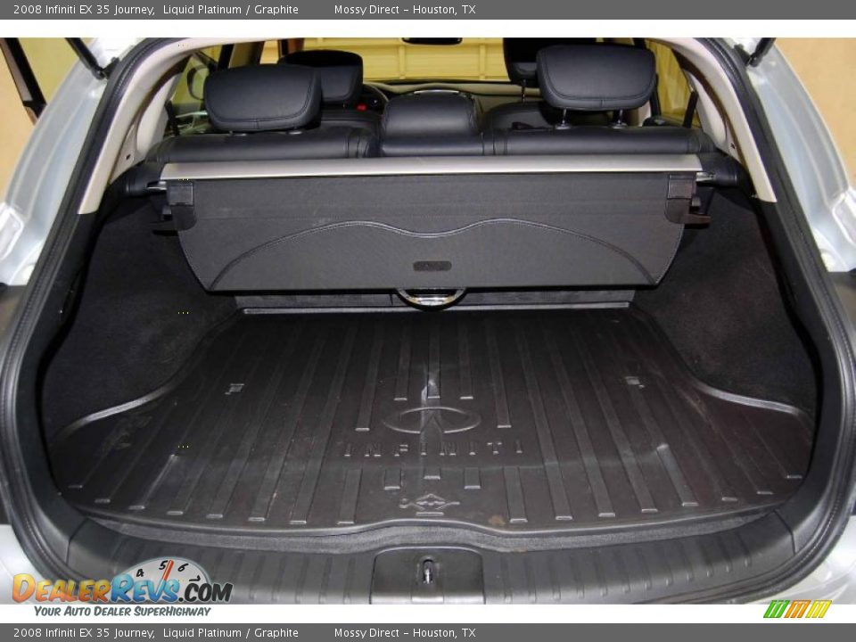 2008 Infiniti EX 35 Journey Liquid Platinum / Graphite Photo #22
