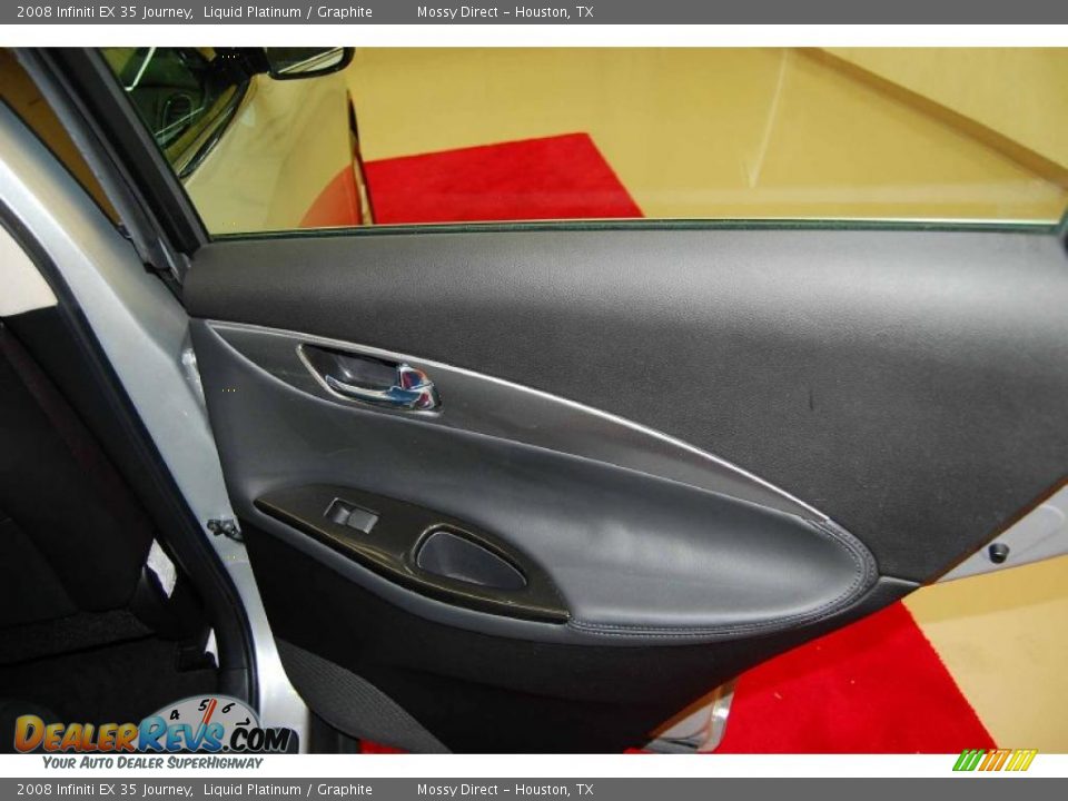 2008 Infiniti EX 35 Journey Liquid Platinum / Graphite Photo #23