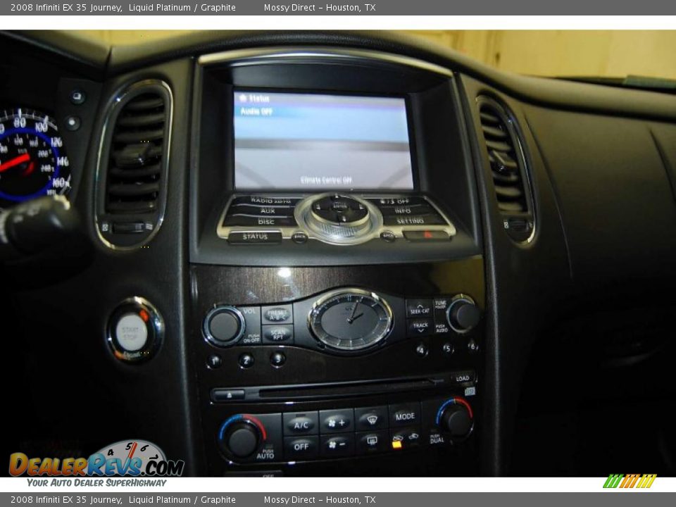 2008 Infiniti EX 35 Journey Liquid Platinum / Graphite Photo #29