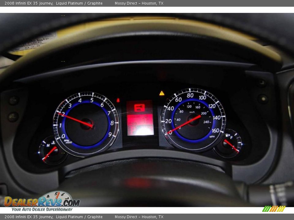 2008 Infiniti EX 35 Journey Liquid Platinum / Graphite Photo #31