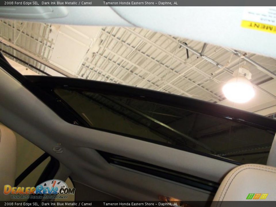 2008 Ford Edge SEL Dark Ink Blue Metallic / Camel Photo #32