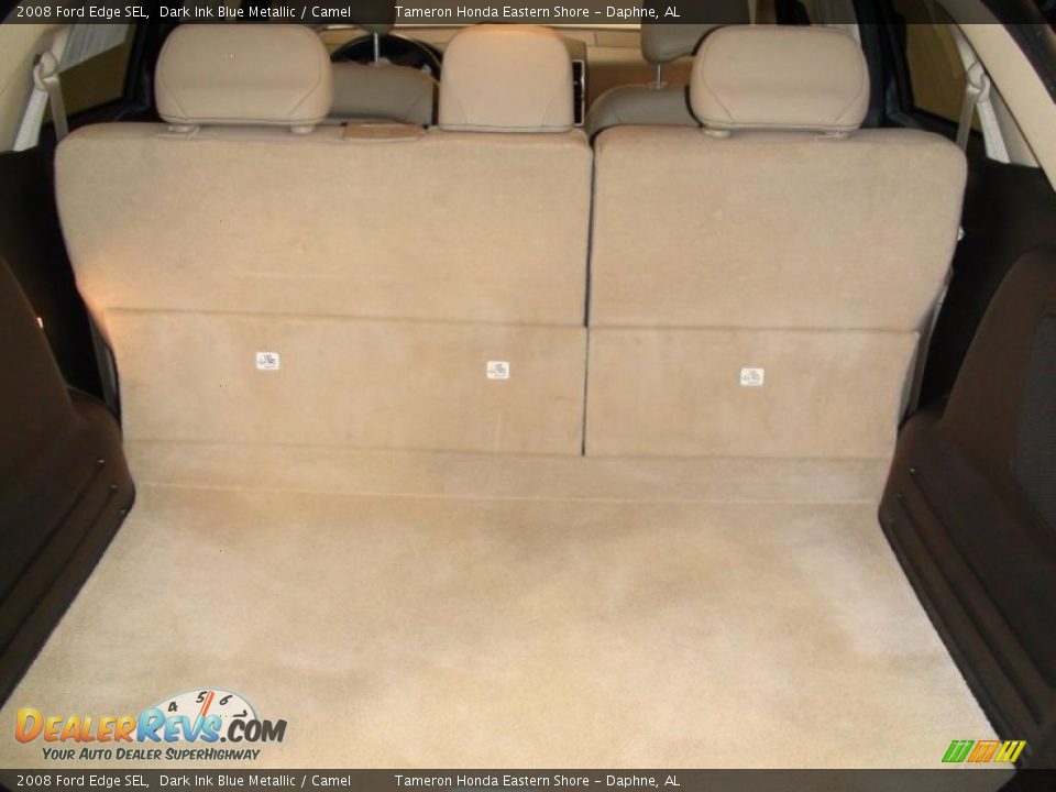 2008 Ford Edge SEL Dark Ink Blue Metallic / Camel Photo #33