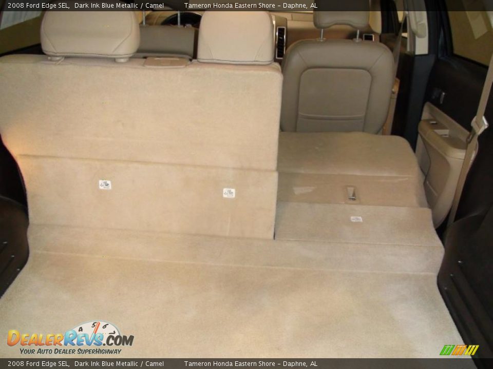 2008 Ford Edge SEL Dark Ink Blue Metallic / Camel Photo #34