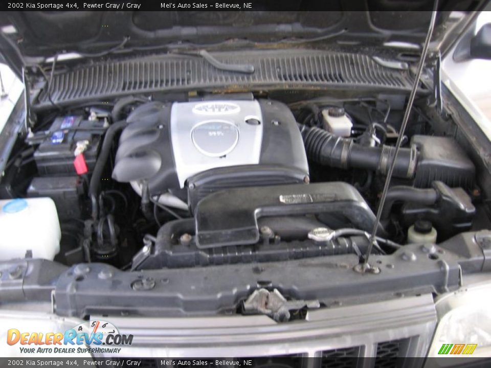 2002 Kia Sportage 4x4 Pewter Gray / Gray Photo #6