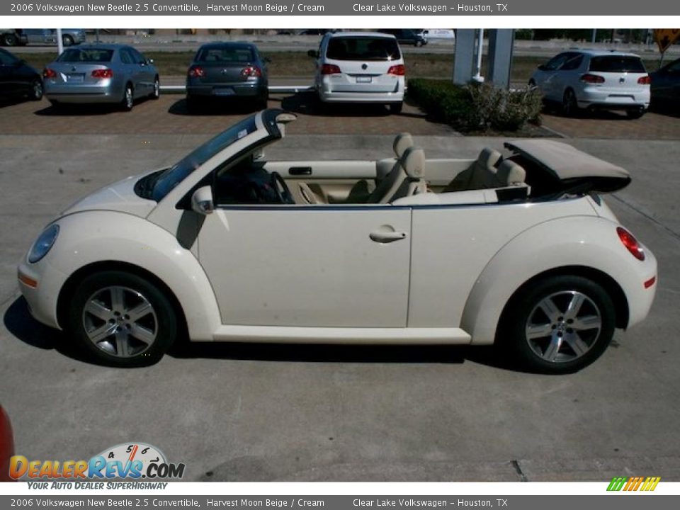 2006 Volkswagen New Beetle 2.5 Convertible Harvest Moon Beige / Cream Photo #22