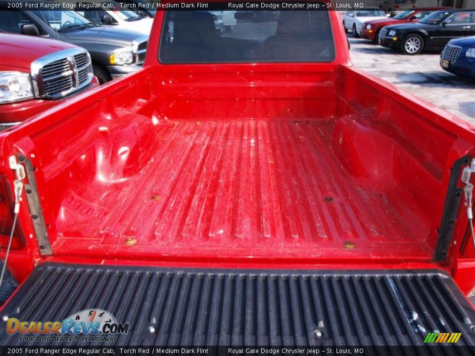 2005 Ford Ranger Edge Regular Cab Torch Red / Medium Dark Flint Photo #5