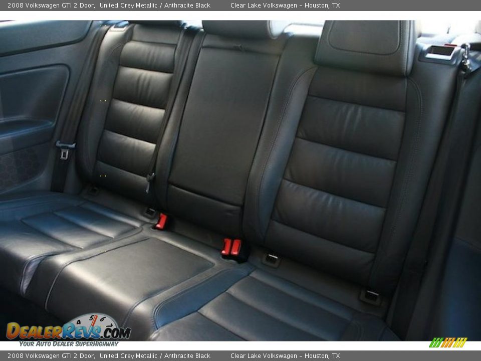 2008 Volkswagen GTI 2 Door United Grey Metallic / Anthracite Black Photo #8
