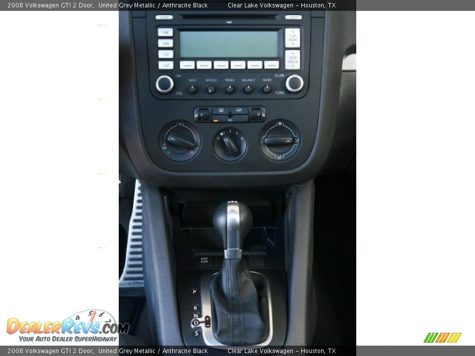 2008 Volkswagen GTI 2 Door United Grey Metallic / Anthracite Black Photo #21