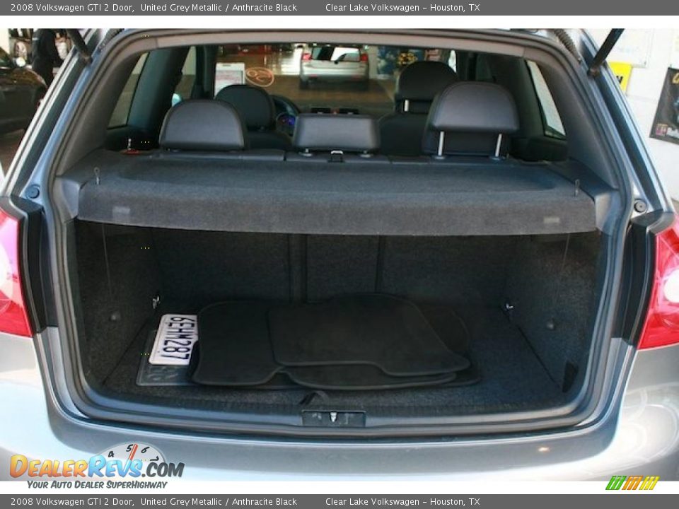 2008 Volkswagen GTI 2 Door United Grey Metallic / Anthracite Black Photo #22