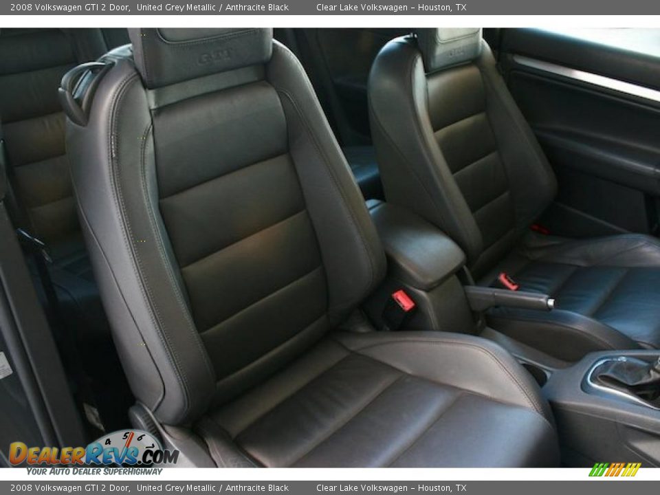 2008 Volkswagen GTI 2 Door United Grey Metallic / Anthracite Black Photo #26