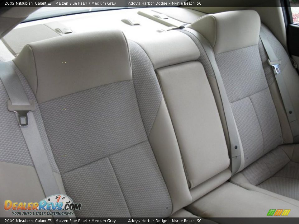 2009 Mitsubishi Galant ES Maizen Blue Pearl / Medium Gray Photo #17