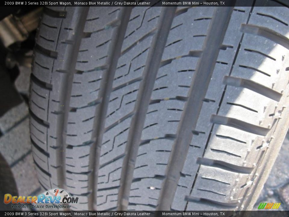 2009 BMW 3 Series 328i Sport Wagon Monaco Blue Metallic / Grey Dakota Leather Photo #18