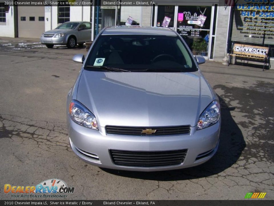 2010 Chevrolet Impala LS Silver Ice Metallic / Ebony Photo #2