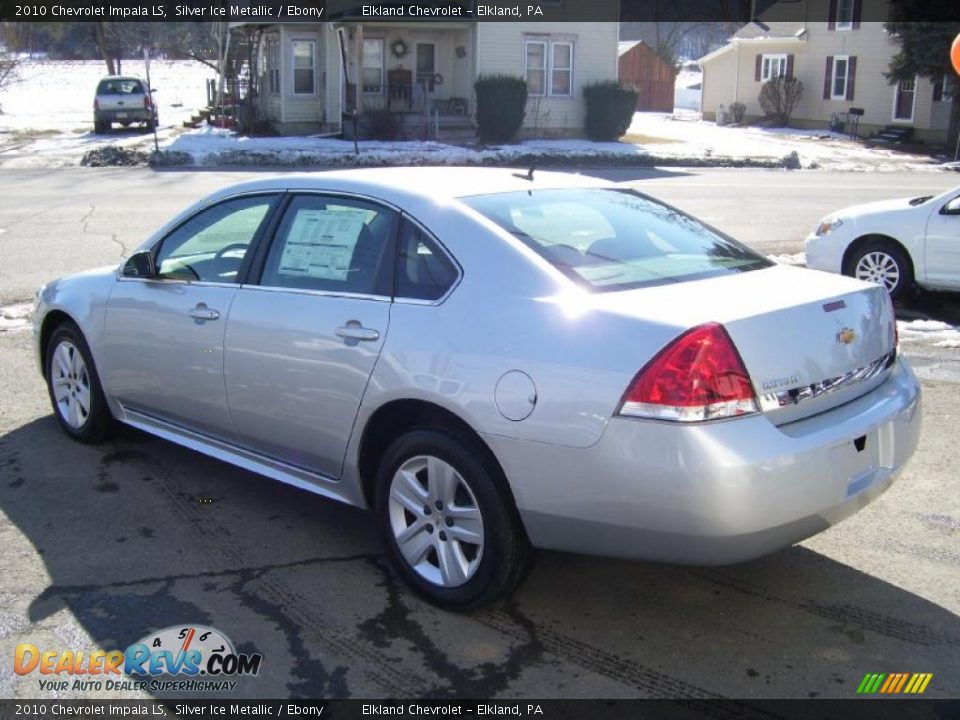2010 Chevrolet Impala LS Silver Ice Metallic / Ebony Photo #6