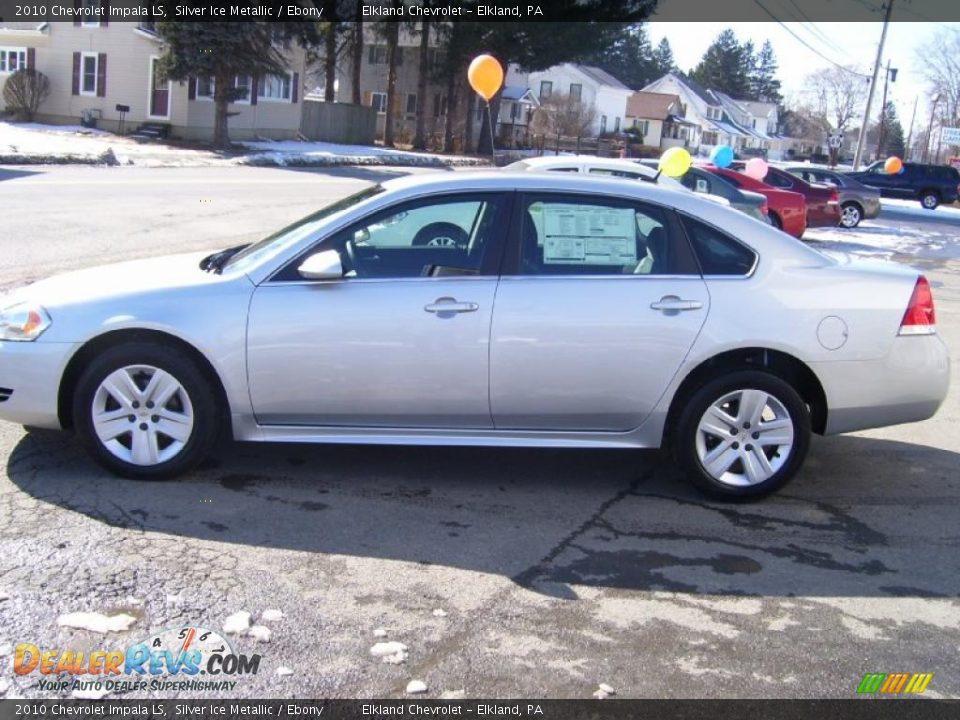2010 Chevrolet Impala LS Silver Ice Metallic / Ebony Photo #7