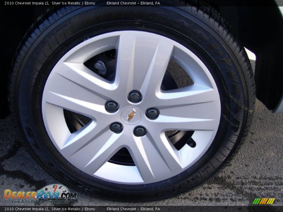 2010 Chevrolet Impala LS Silver Ice Metallic / Ebony Photo #8