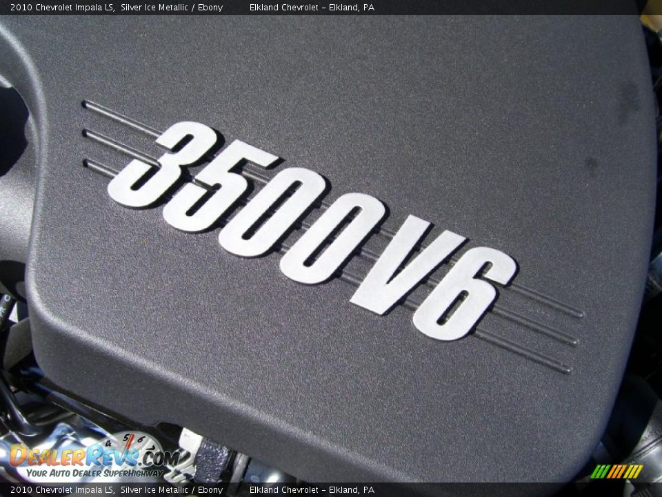 2010 Chevrolet Impala LS Silver Ice Metallic / Ebony Photo #13