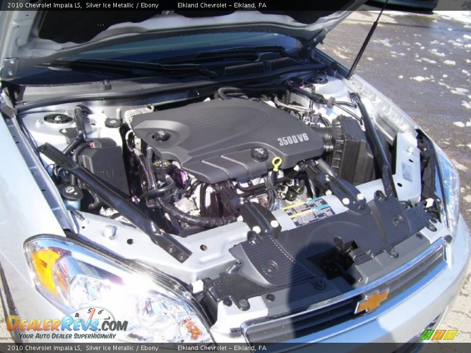 2010 Chevrolet Impala LS Silver Ice Metallic / Ebony Photo #14
