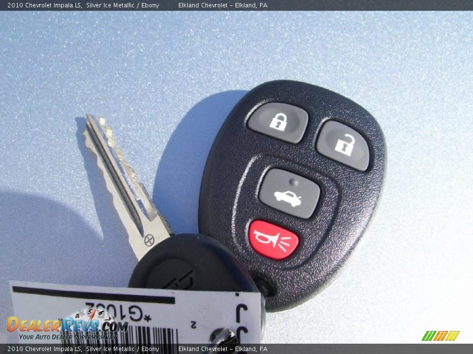 2010 Chevrolet Impala LS Silver Ice Metallic / Ebony Photo #17