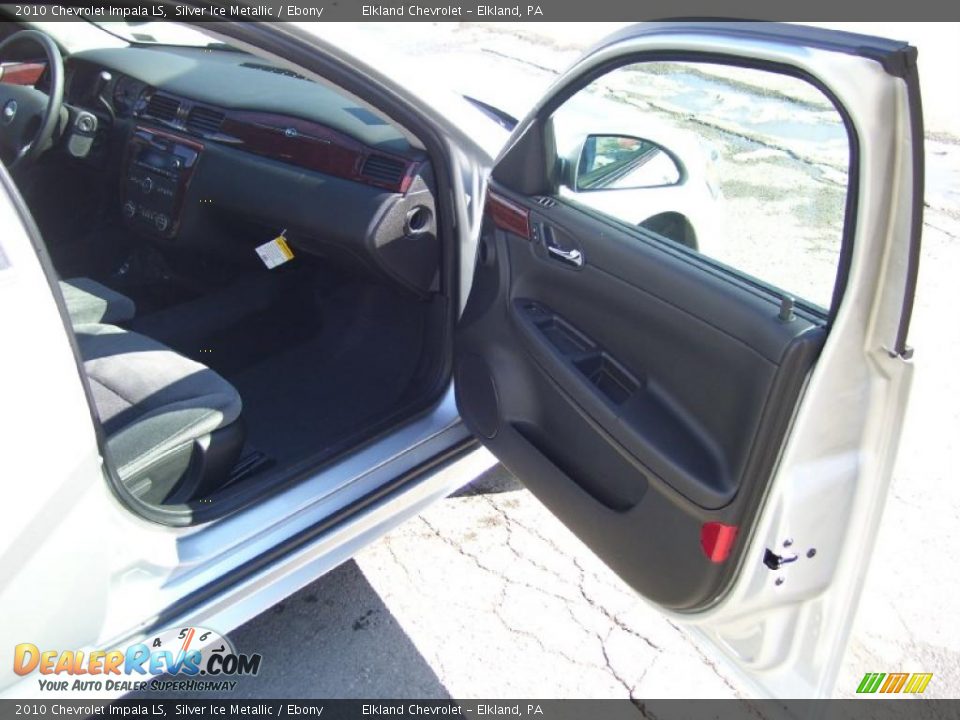2010 Chevrolet Impala LS Silver Ice Metallic / Ebony Photo #18