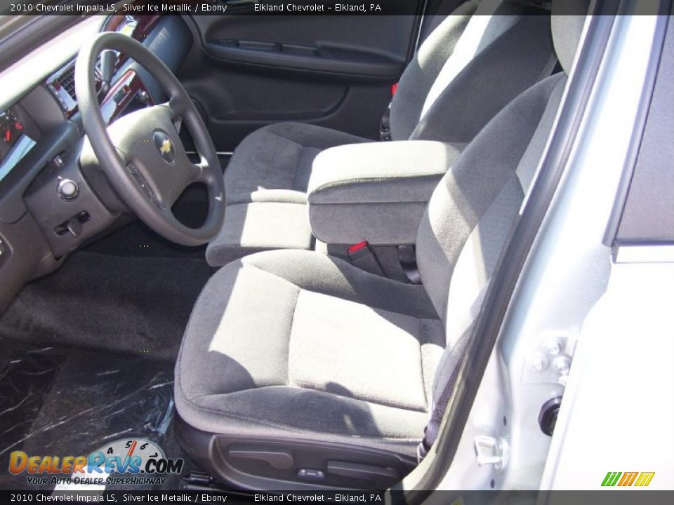 2010 Chevrolet Impala LS Silver Ice Metallic / Ebony Photo #27