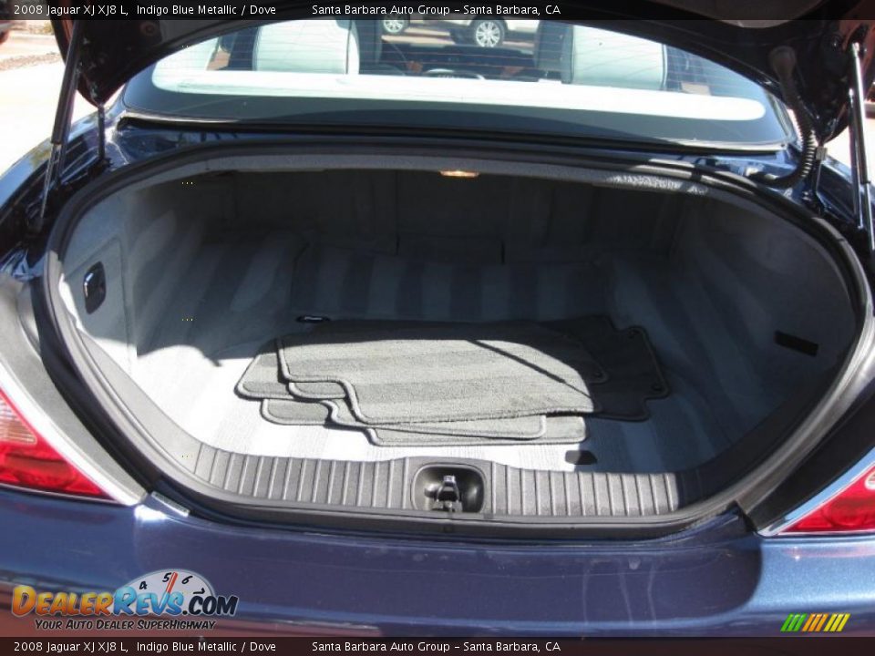 2008 Jaguar XJ XJ8 L Indigo Blue Metallic / Dove Photo #20