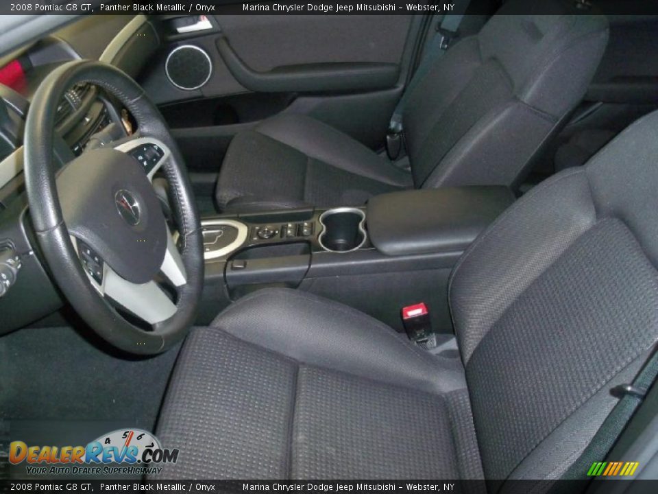 2008 Pontiac G8 GT Panther Black Metallic / Onyx Photo #2