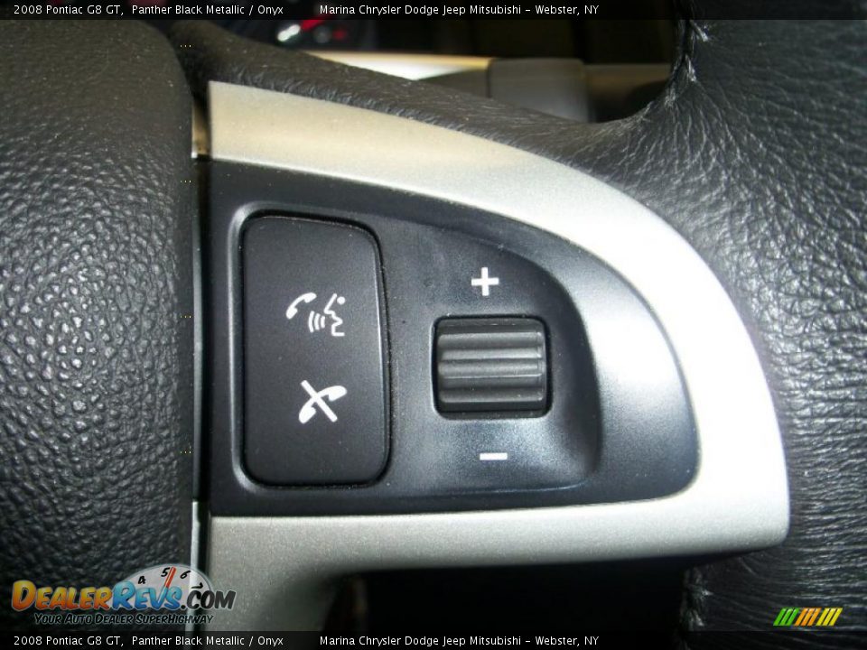 2008 Pontiac G8 GT Panther Black Metallic / Onyx Photo #4