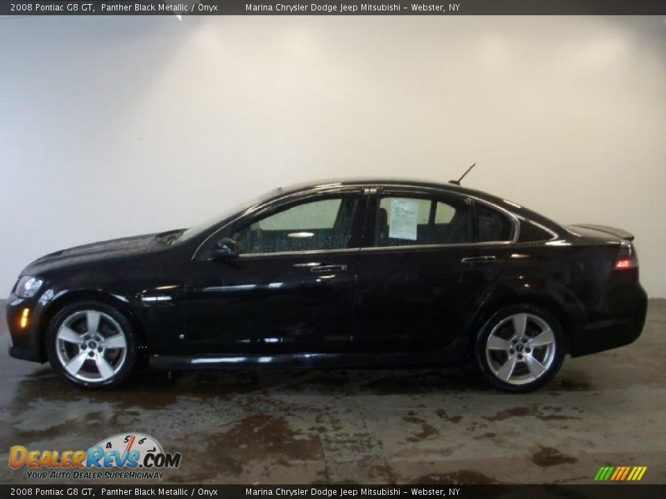 2008 Pontiac G8 GT Panther Black Metallic / Onyx Photo #6