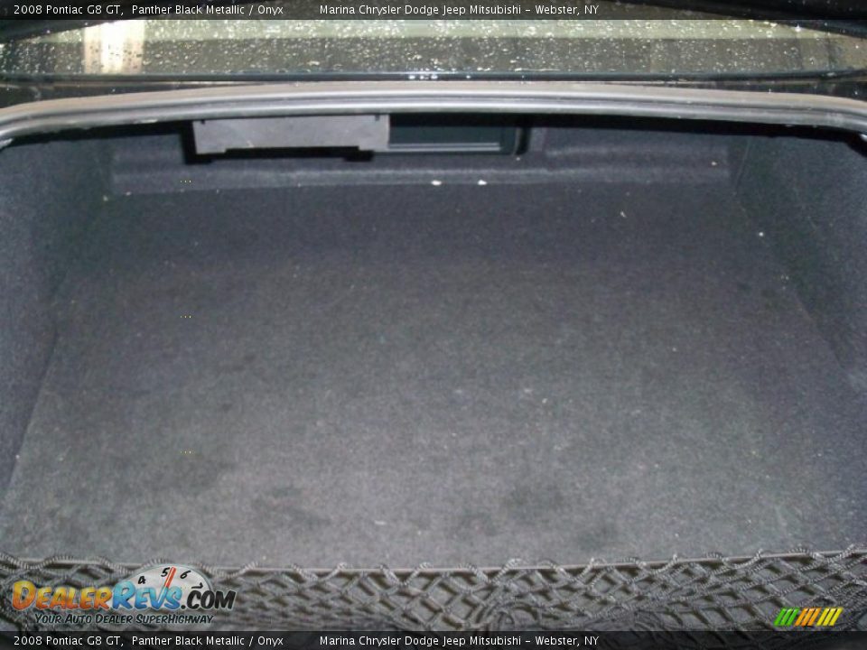 2008 Pontiac G8 GT Panther Black Metallic / Onyx Photo #19