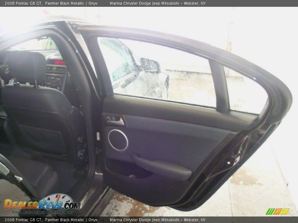 2008 Pontiac G8 GT Panther Black Metallic / Onyx Photo #20