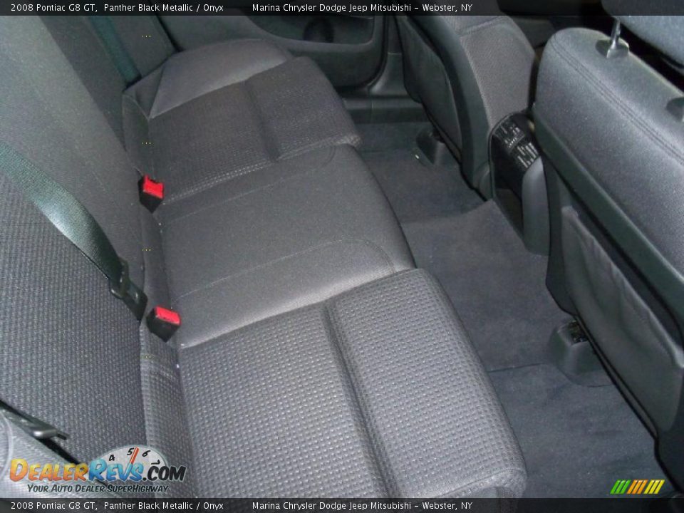2008 Pontiac G8 GT Panther Black Metallic / Onyx Photo #21
