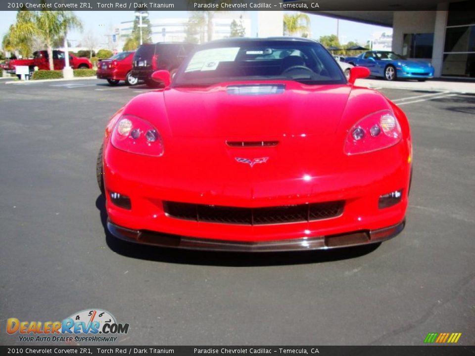 2010 Chevrolet Corvette ZR1 Torch Red / Dark Titanium Photo #3