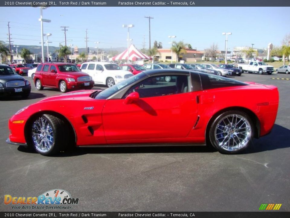 2010 Chevrolet Corvette ZR1 Torch Red / Dark Titanium Photo #5