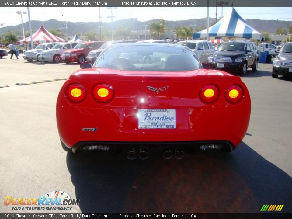 2010 Chevrolet Corvette ZR1 Torch Red / Dark Titanium Photo #7