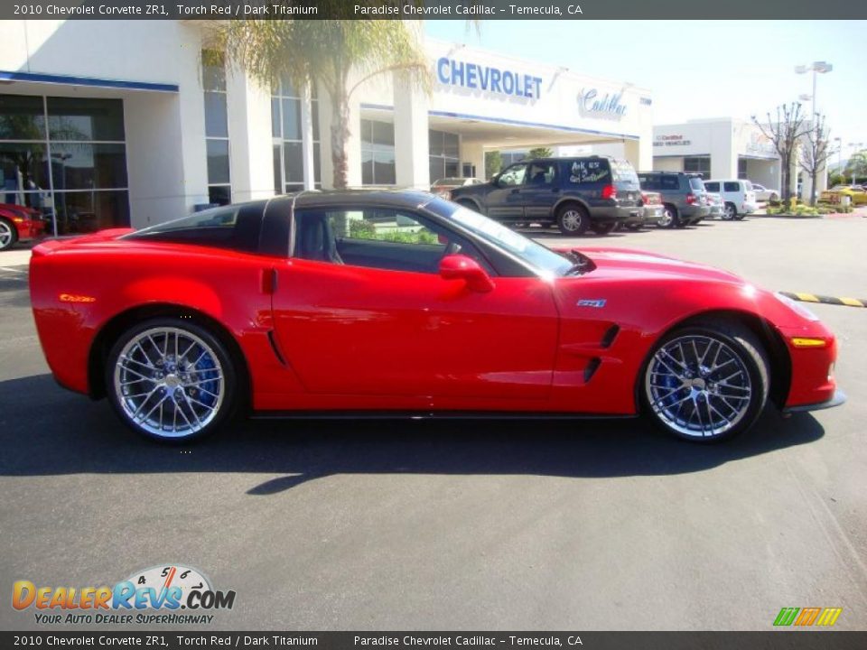 2010 Chevrolet Corvette ZR1 Torch Red / Dark Titanium Photo #8