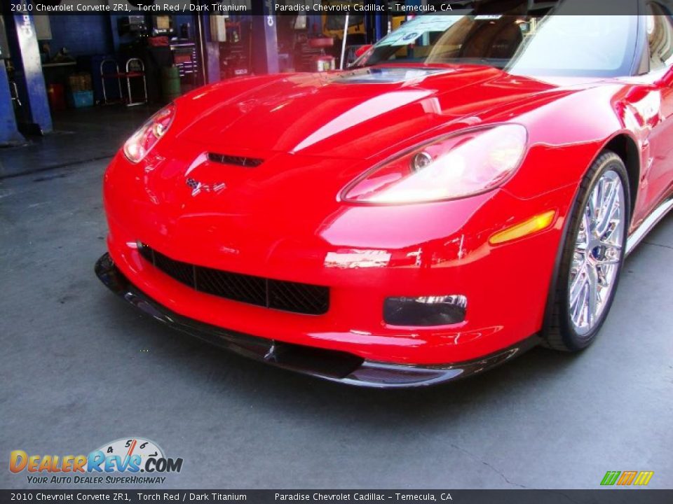 2010 Chevrolet Corvette ZR1 Torch Red / Dark Titanium Photo #9